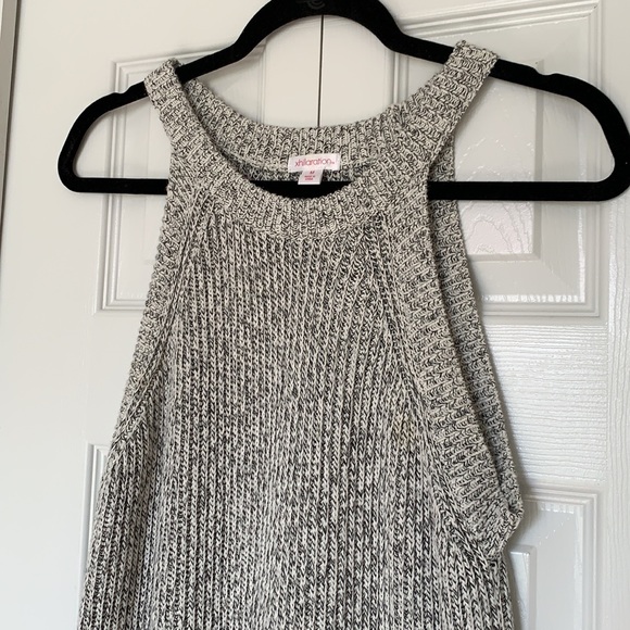 Xhilaration Salt and Pepper Knit Sweater Dress - Picture 5 of 7